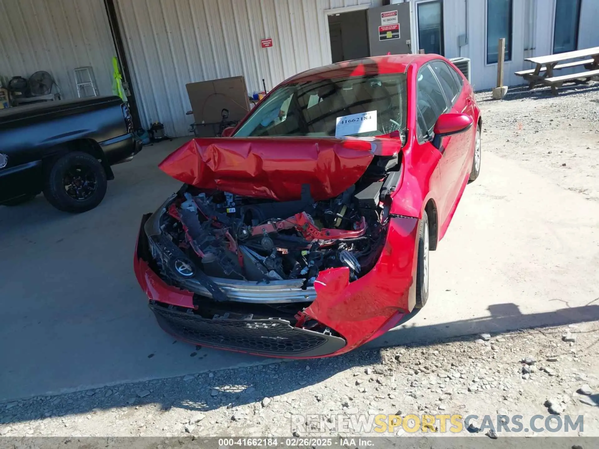 18 fotografías del automóvil dañado 5YFEPMAE6MP189431 TOYOTA COROLLA 2021