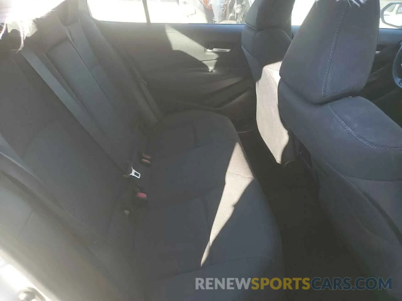 10 fotografías del automóvil dañado 5YFEPMAE6MP191633 TOYOTA COROLLA 2021
