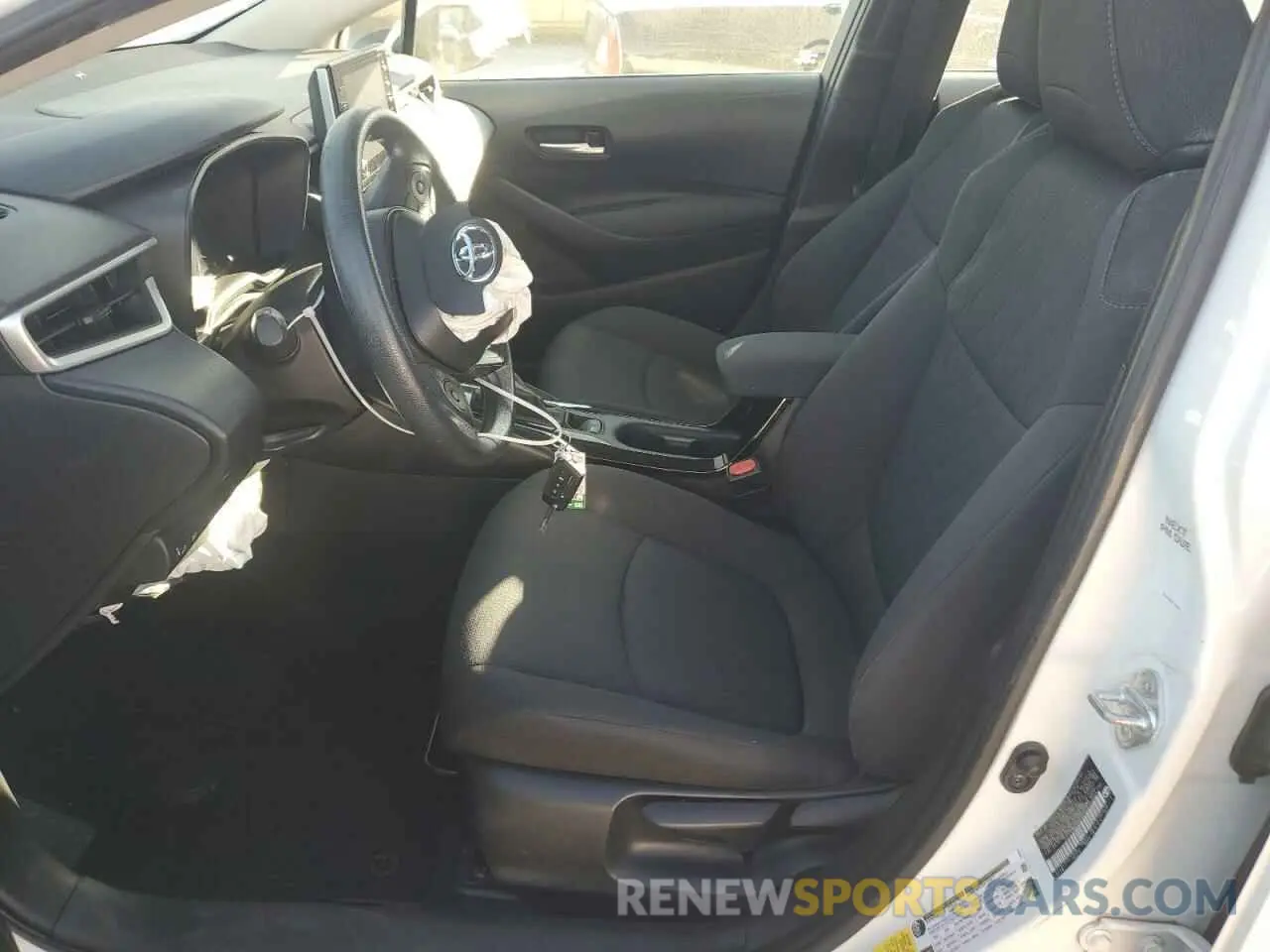 7 fotografías del automóvil dañado 5YFEPMAE6MP191633 TOYOTA COROLLA 2021