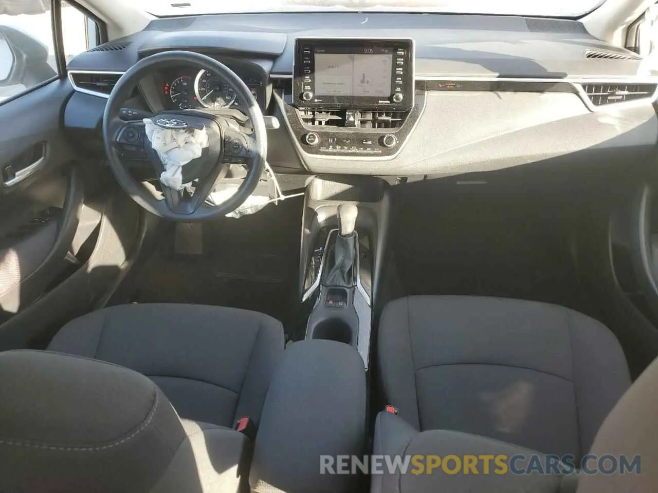 8 fotografías del automóvil dañado 5YFEPMAE6MP191633 TOYOTA COROLLA 2021