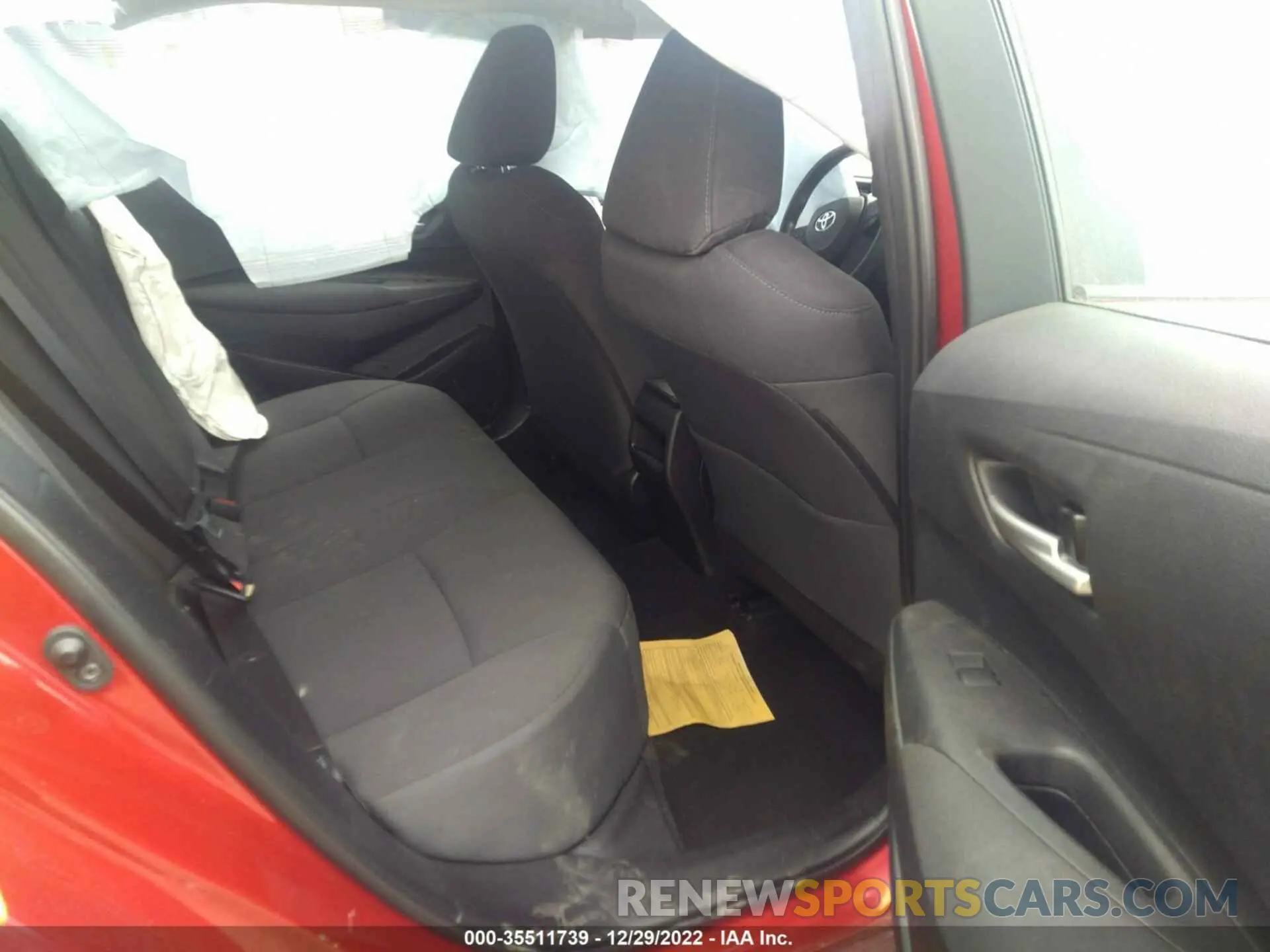 8 fotografías del automóvil dañado 5YFEPMAE6MP192703 TOYOTA COROLLA 2021