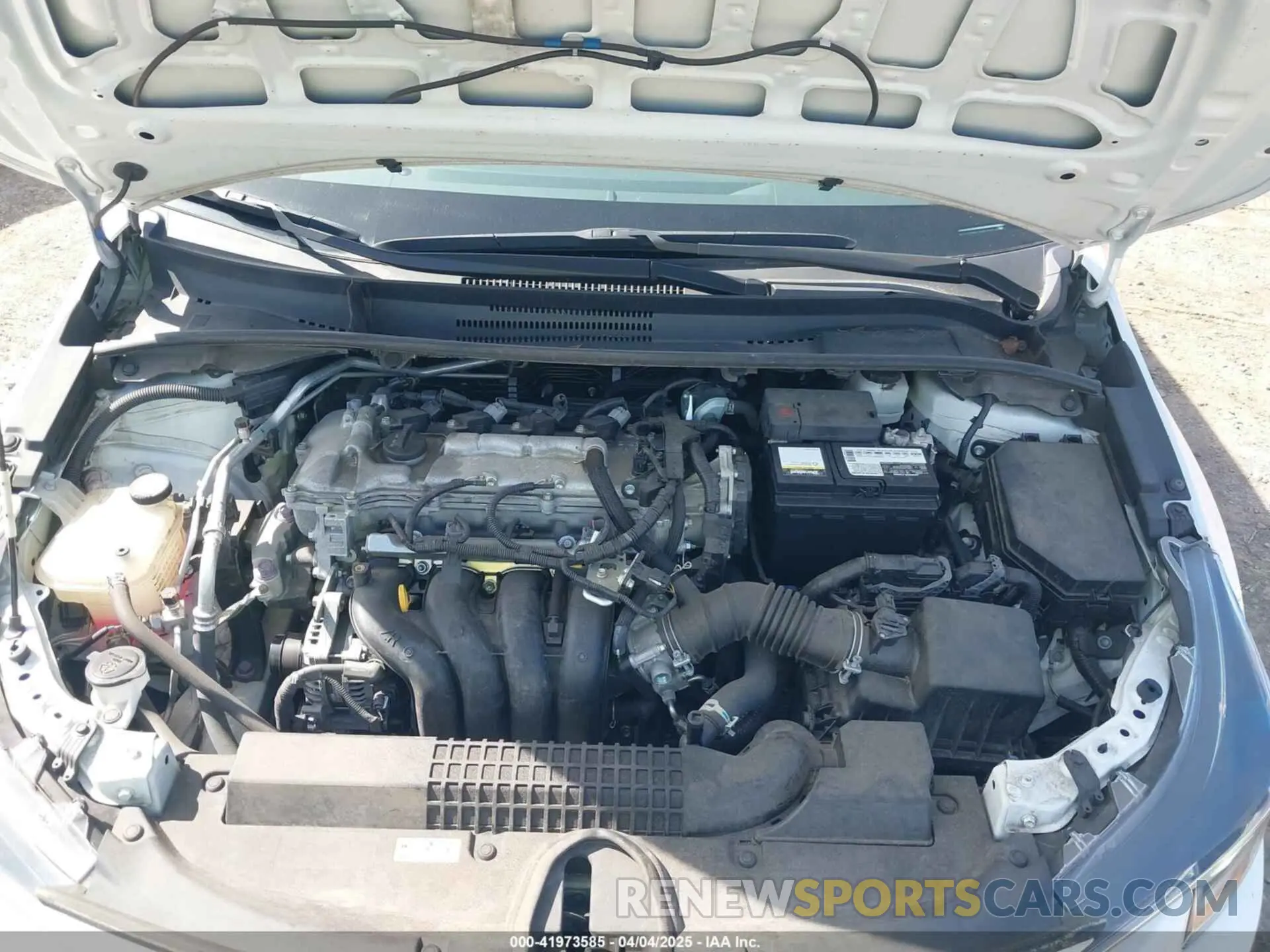 10 fotografías del automóvil dañado 5YFEPMAE6MP196718 TOYOTA COROLLA 2021