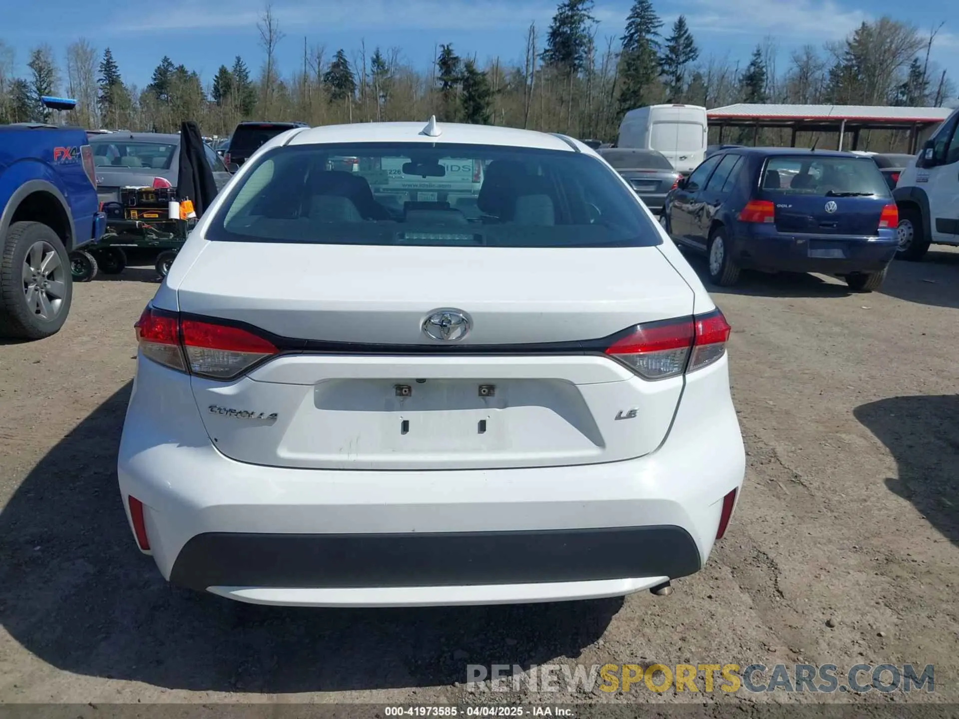 16 fotografías del automóvil dañado 5YFEPMAE6MP196718 TOYOTA COROLLA 2021