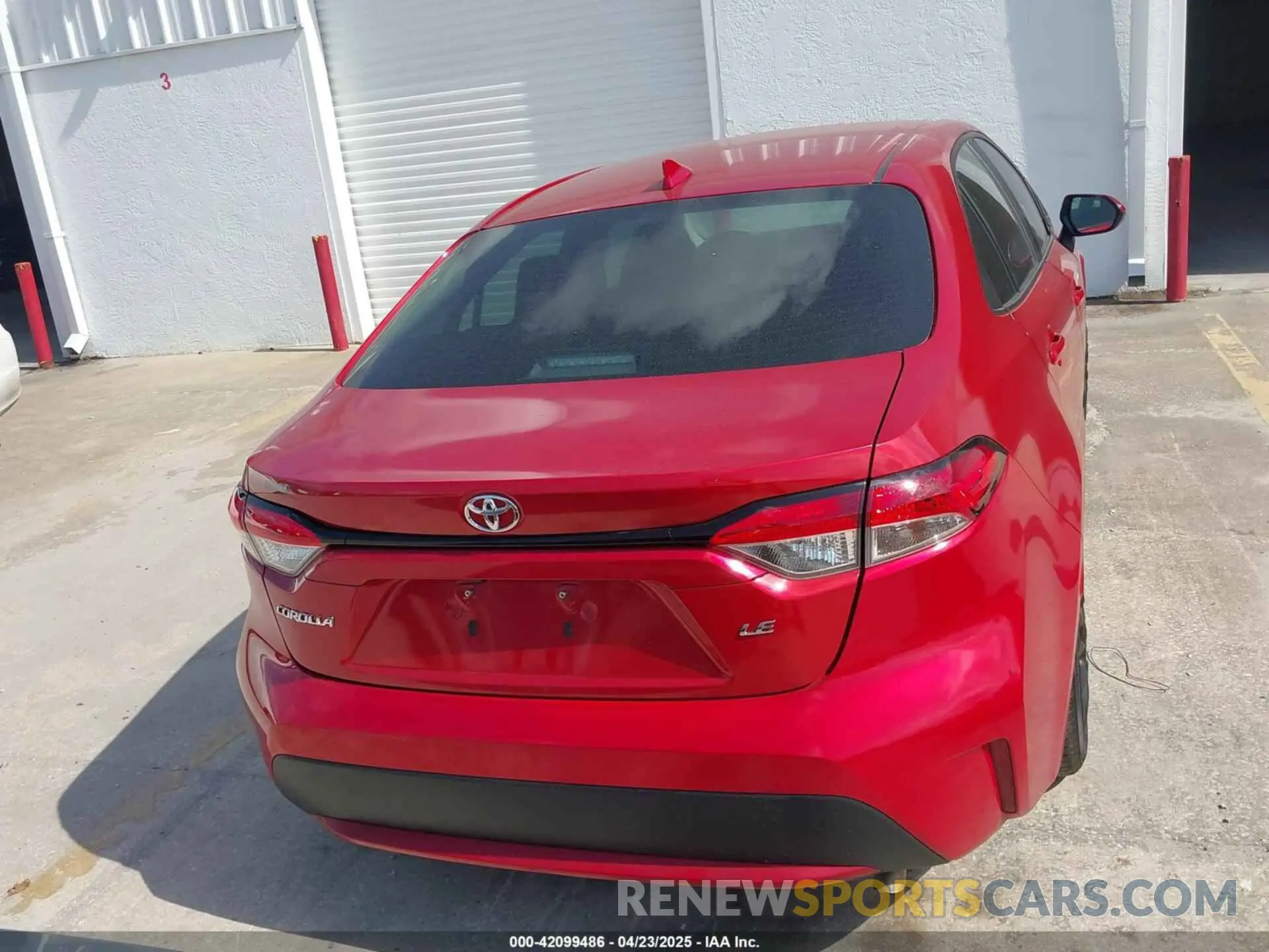 16 fotografías del automóvil dañado 5YFEPMAE6MP196962 TOYOTA COROLLA 2021