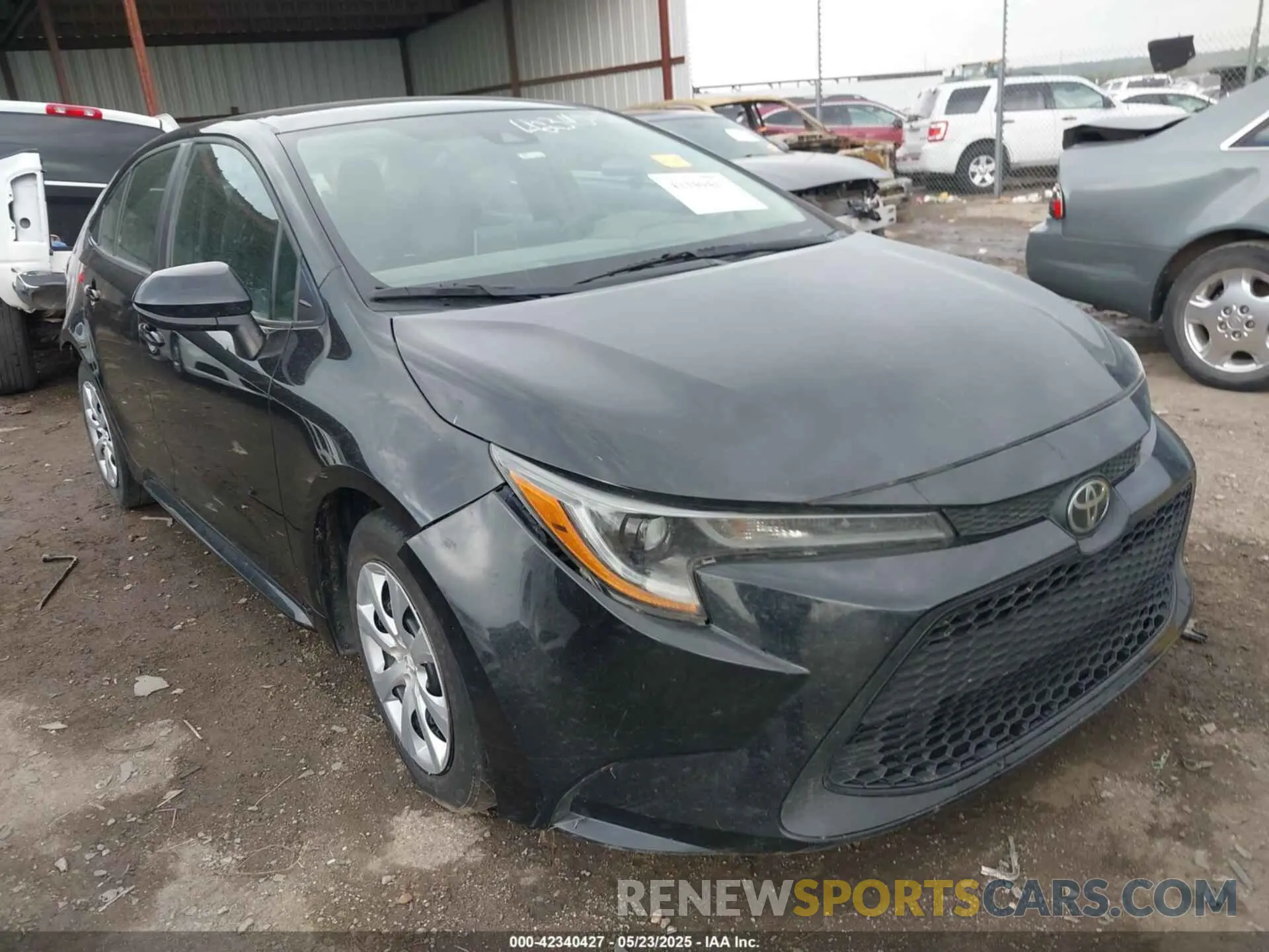 1 fotografías del automóvil dañado 5YFEPMAE6MP214585 TOYOTA COROLLA 2021