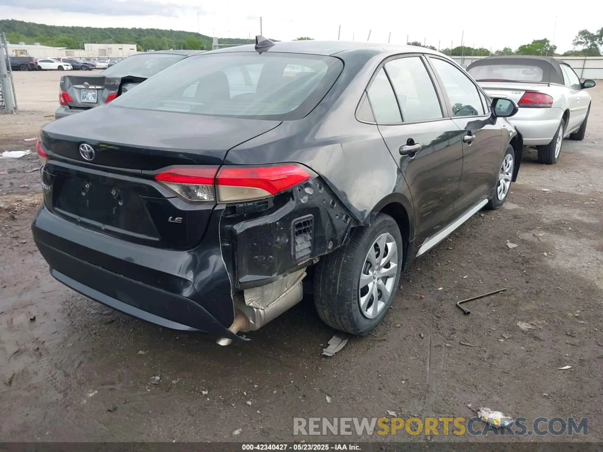 4 fotografías del automóvil dañado 5YFEPMAE6MP214585 TOYOTA COROLLA 2021