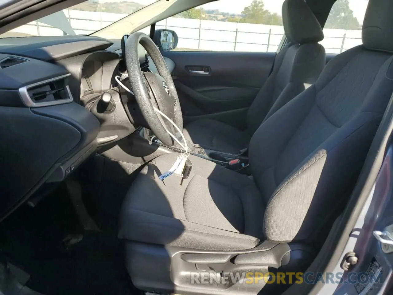 7 fotografías del automóvil dañado 5YFEPMAE6MP216417 TOYOTA COROLLA 2021