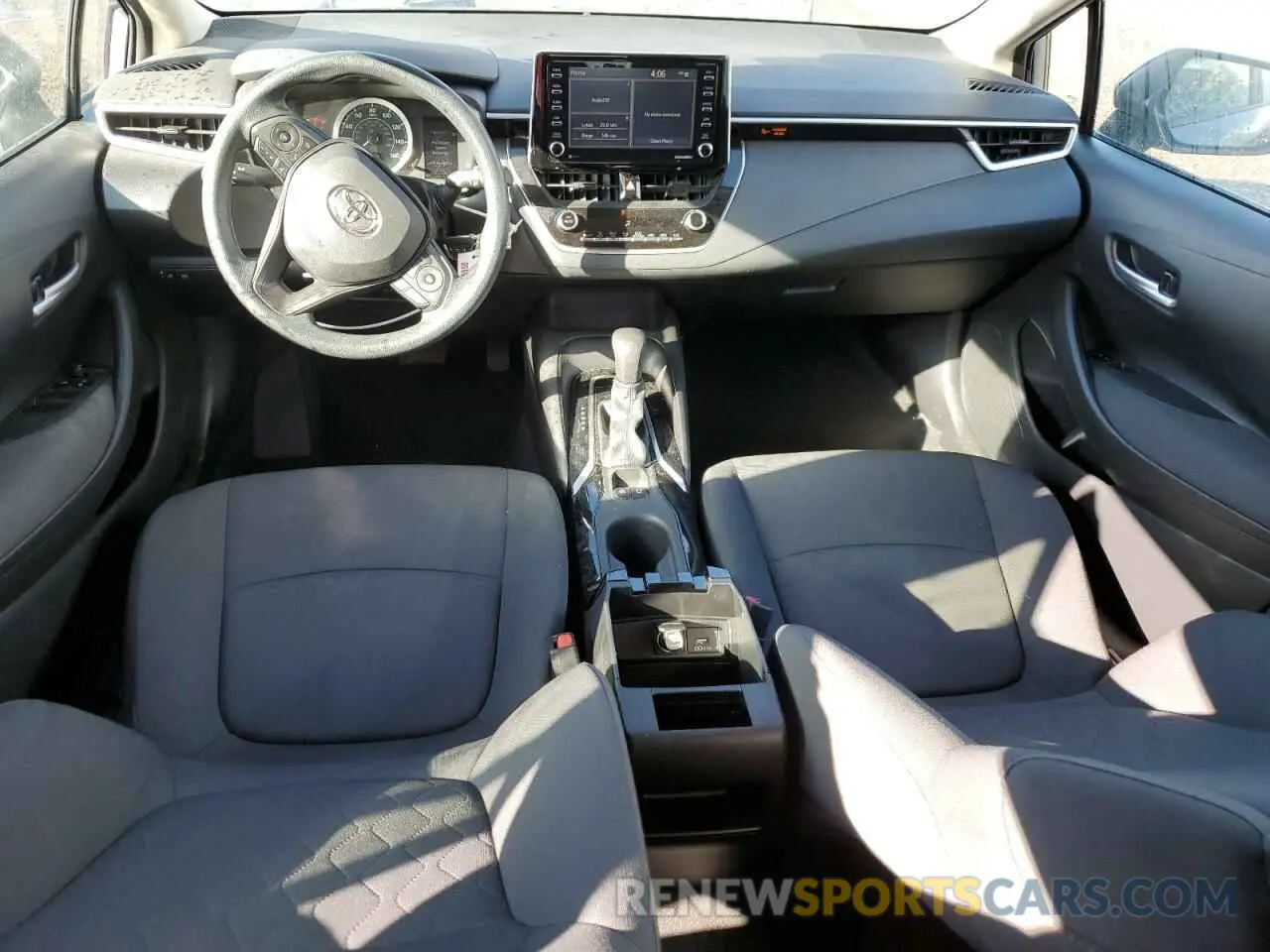 8 fotografías del automóvil dañado 5YFEPMAE6MP216417 TOYOTA COROLLA 2021