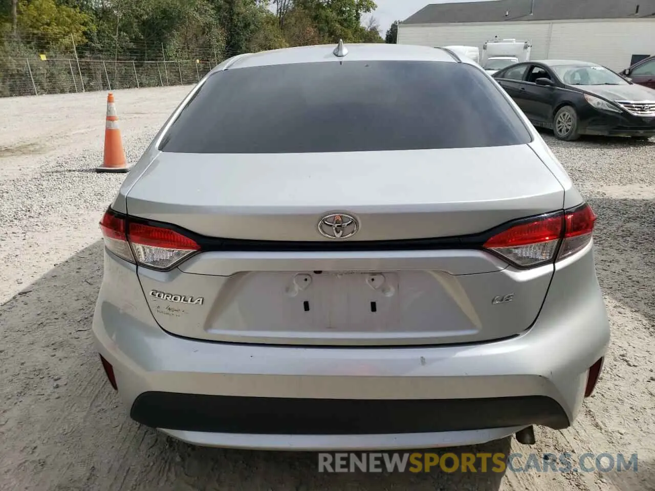 6 fotografías del automóvil dañado 5YFEPMAE6MP216689 TOYOTA COROLLA 2021