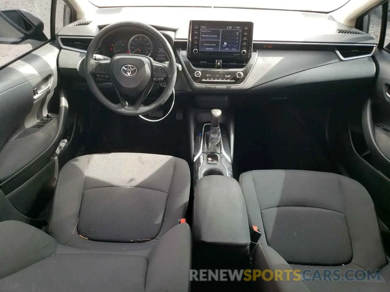 8 fotografías del automóvil dañado 5YFEPMAE6MP216689 TOYOTA COROLLA 2021