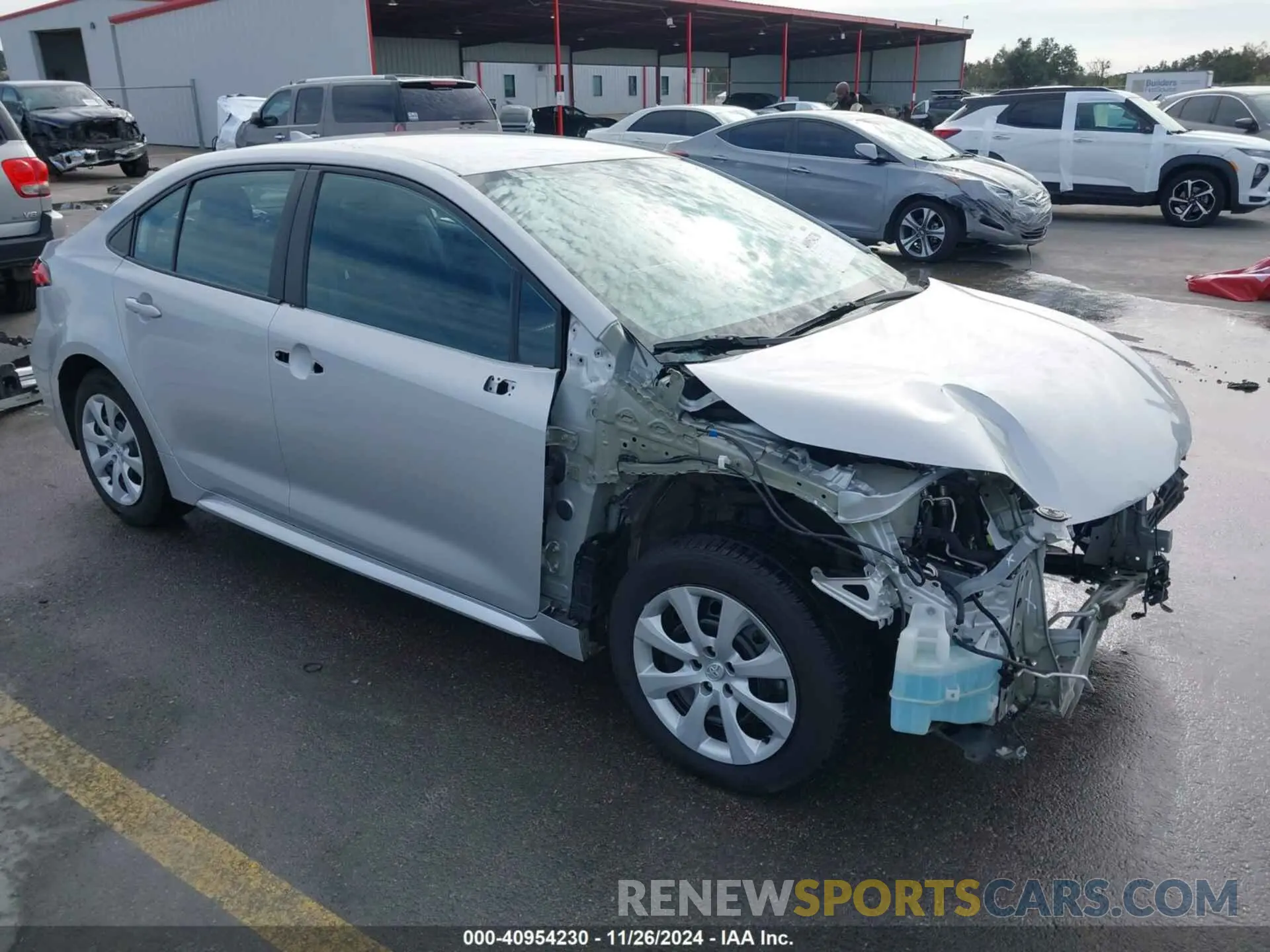 1 fotografías del automóvil dañado 5YFEPMAE6MP224534 TOYOTA COROLLA 2021