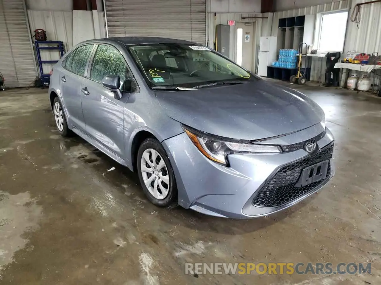 1 fotografías del automóvil dañado 5YFEPMAE6MP225182 TOYOTA COROLLA 2021
