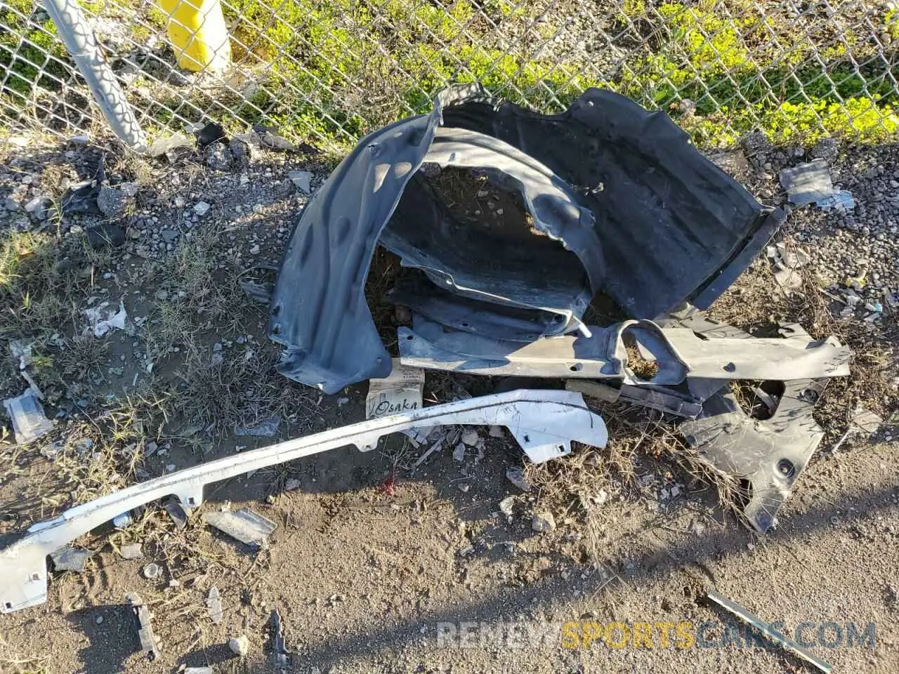 12 fotografías del automóvil dañado 5YFEPMAE6MP228390 TOYOTA COROLLA 2021