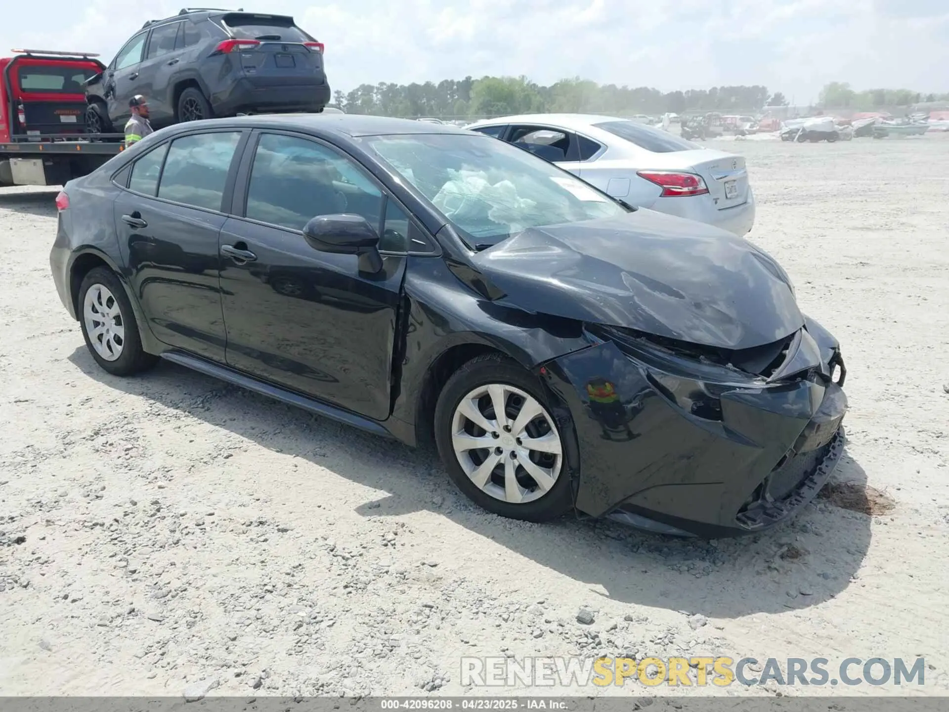 1 fotografías del automóvil dañado 5YFEPMAE6MP231810 TOYOTA COROLLA 2021