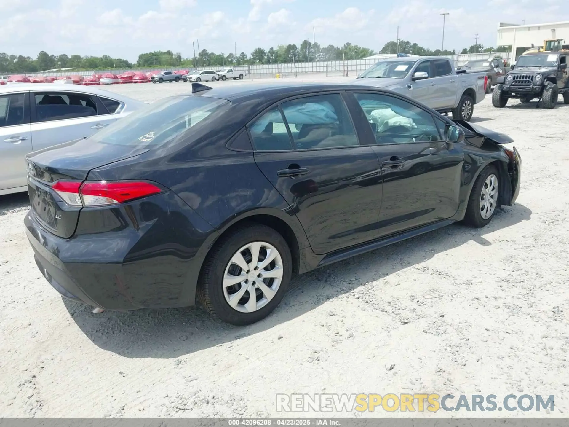 4 fotografías del automóvil dañado 5YFEPMAE6MP231810 TOYOTA COROLLA 2021
