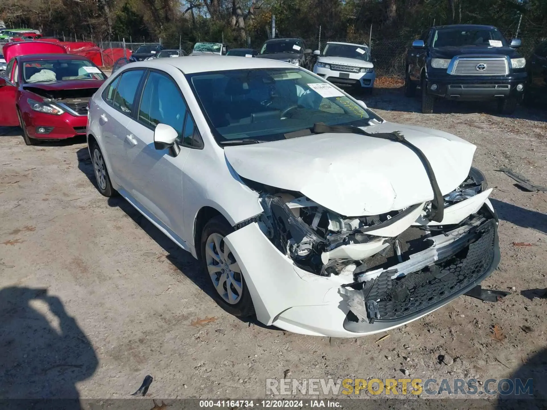 1 fotografías del automóvil dañado 5YFEPMAE6MP236103 TOYOTA COROLLA 2021