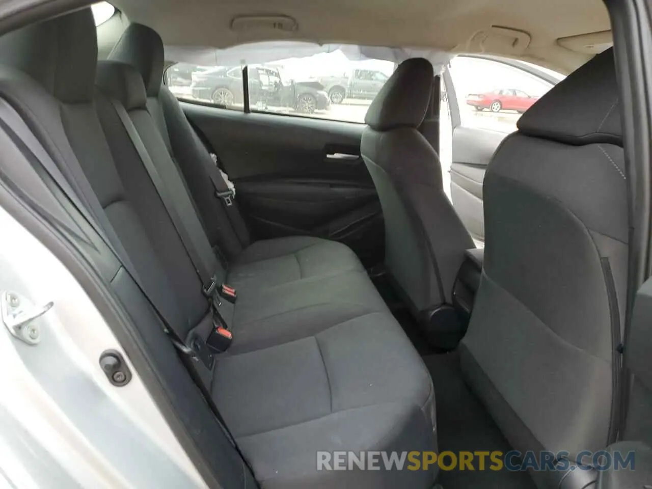 10 fotografías del automóvil dañado 5YFEPMAE6MP243407 TOYOTA COROLLA 2021