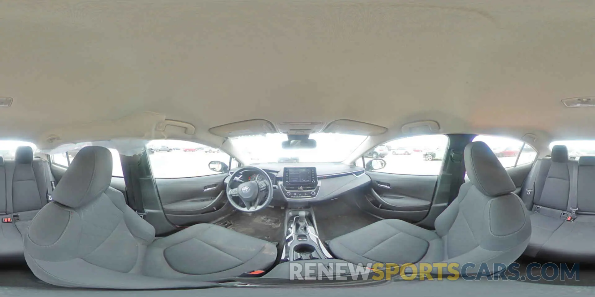 13 fotografías del automóvil dañado 5YFEPMAE6MP243407 TOYOTA COROLLA 2021