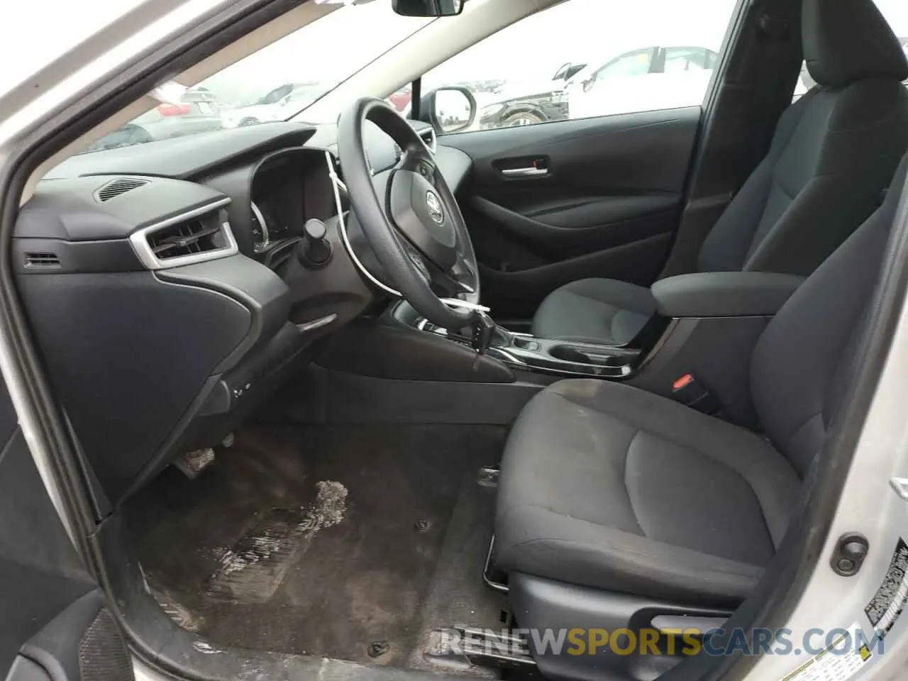 7 fotografías del automóvil dañado 5YFEPMAE6MP243407 TOYOTA COROLLA 2021