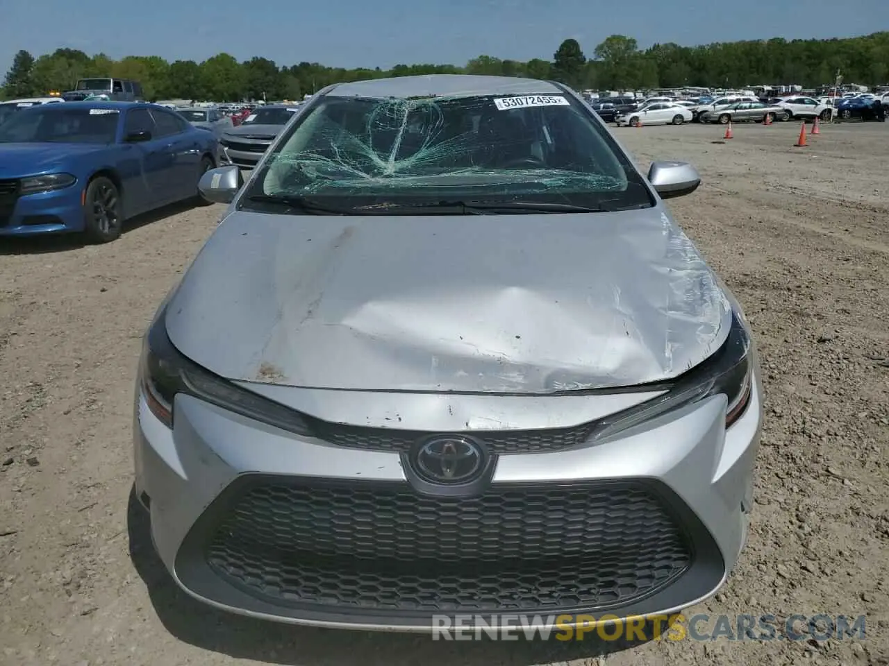 5 fotografías del automóvil dañado 5YFEPMAE6MP247697 TOYOTA COROLLA 2021