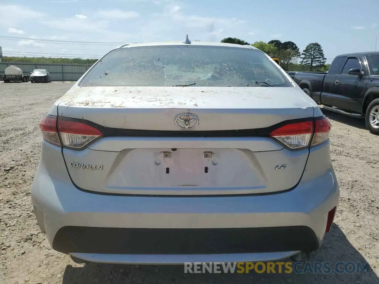 6 fotografías del automóvil dañado 5YFEPMAE6MP247697 TOYOTA COROLLA 2021