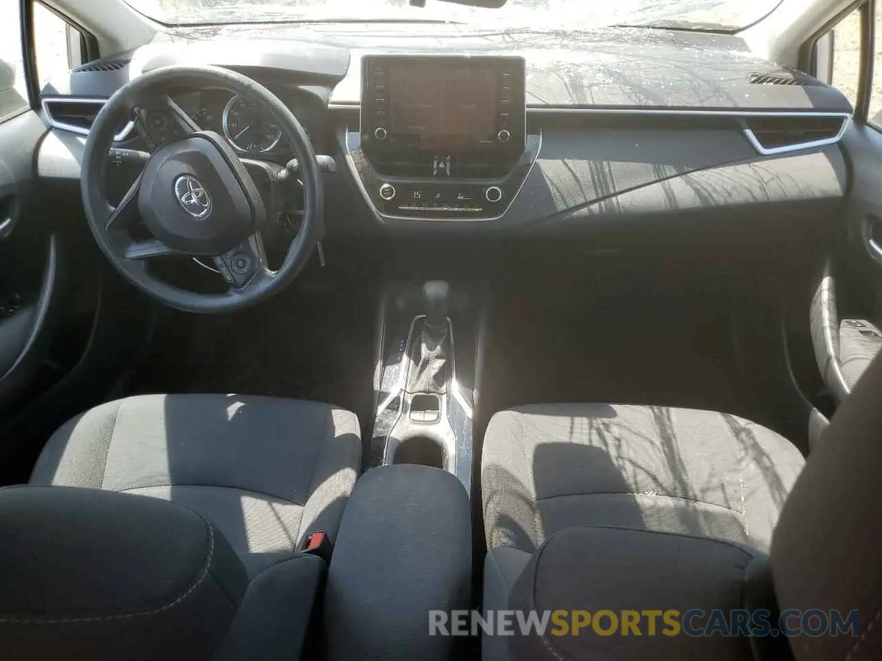 8 fotografías del automóvil dañado 5YFEPMAE6MP247697 TOYOTA COROLLA 2021