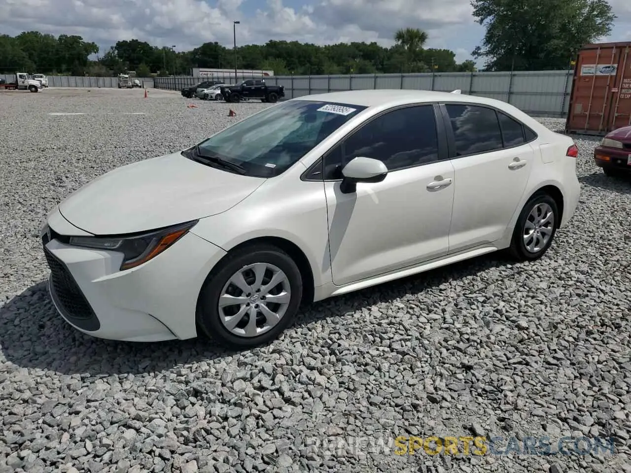 1 fotografías del automóvil dañado 5YFEPMAE6MP248039 TOYOTA COROLLA 2021