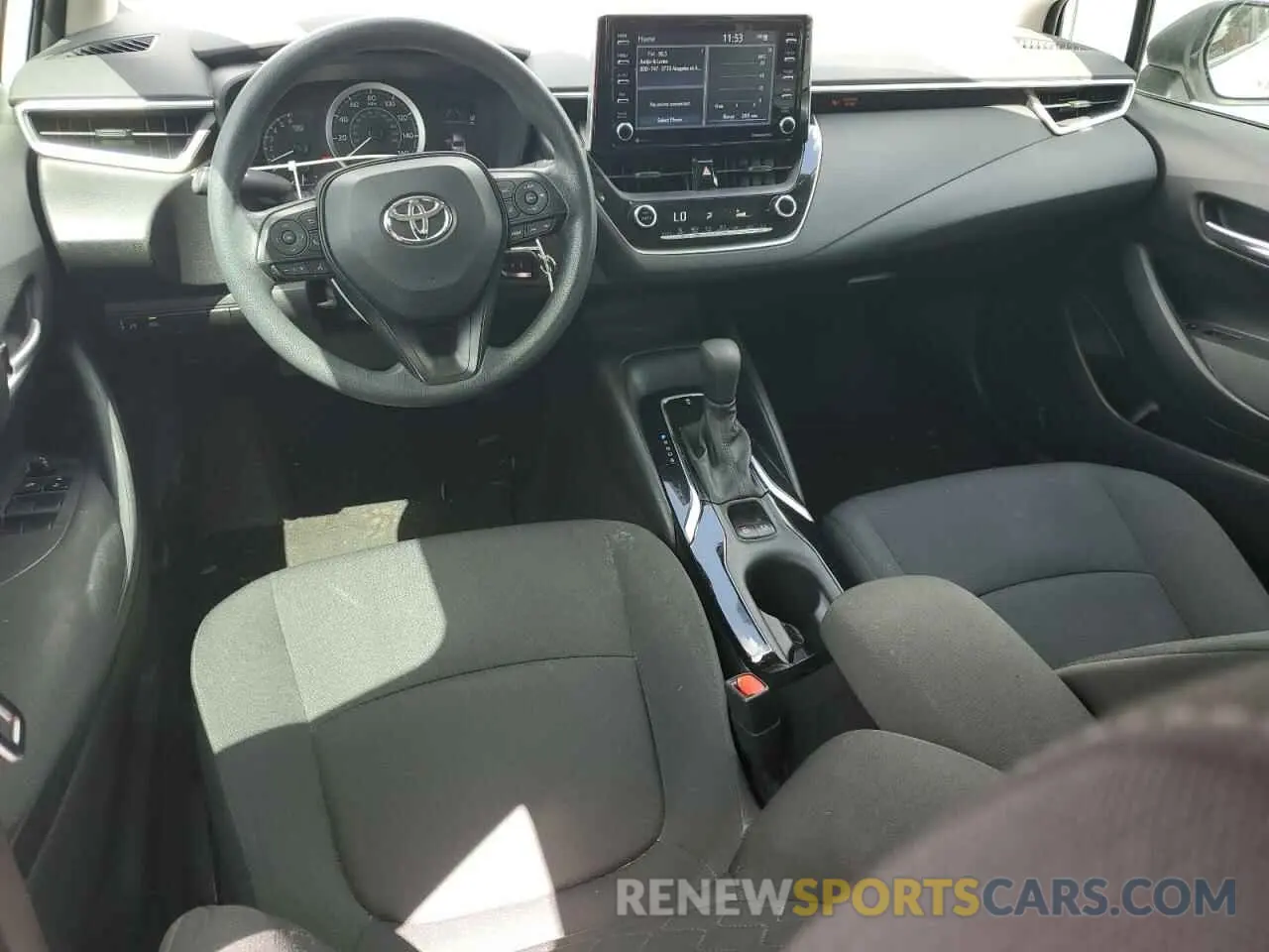 8 fotografías del automóvil dañado 5YFEPMAE6MP248039 TOYOTA COROLLA 2021
