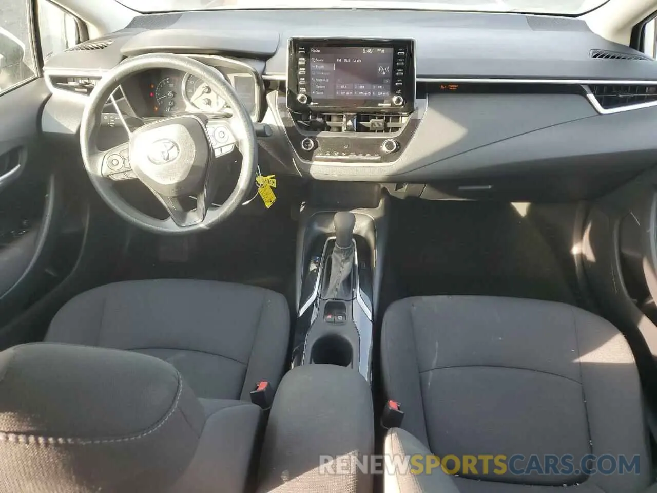 8 fotografías del automóvil dañado 5YFEPMAE6MP250079 TOYOTA COROLLA 2021