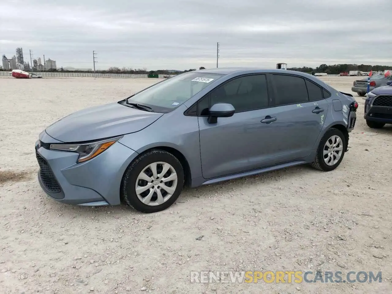 1 fotografías del automóvil dañado 5YFEPMAE6MP251152 TOYOTA COROLLA 2021