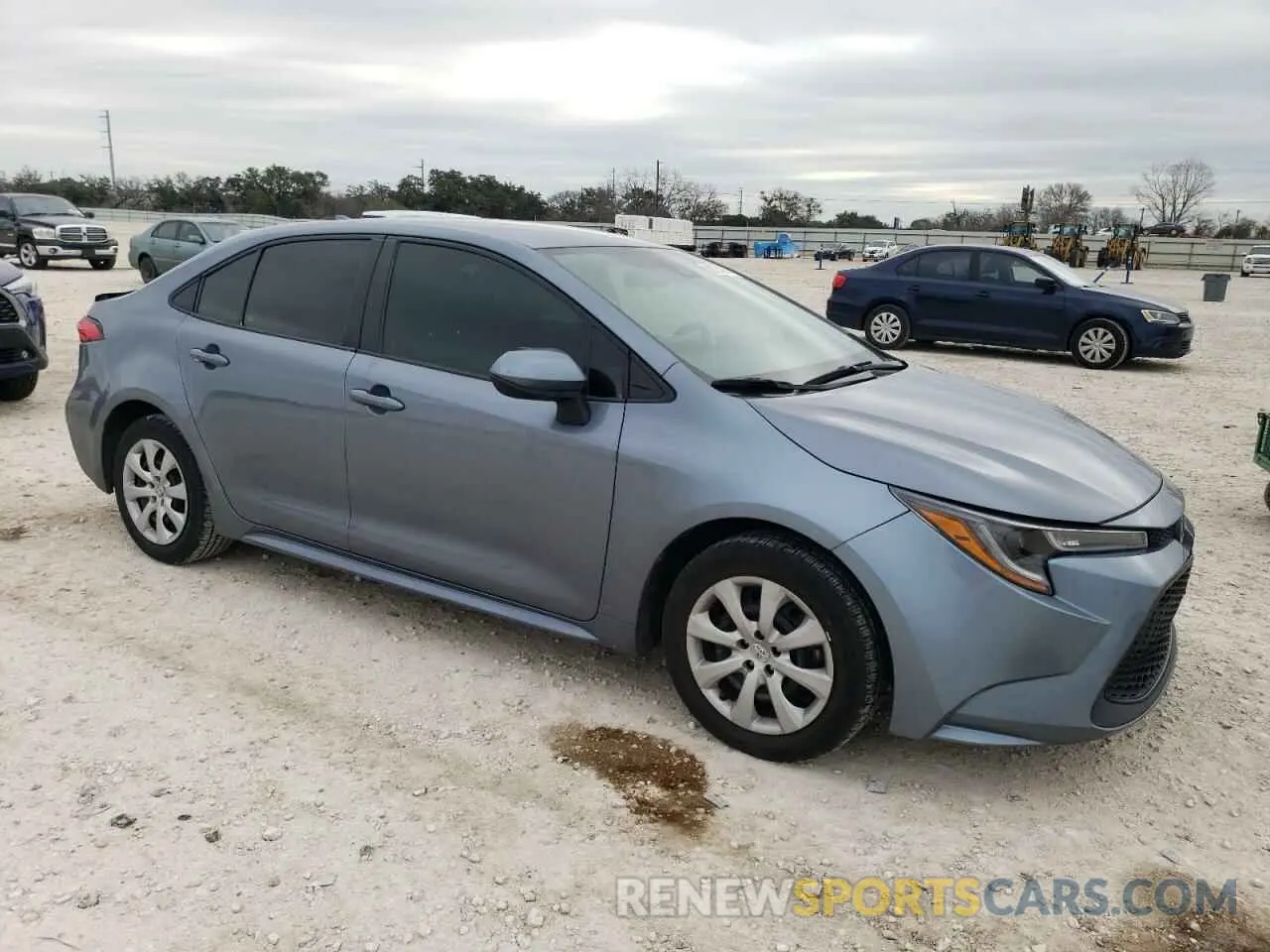 4 fotografías del automóvil dañado 5YFEPMAE6MP251152 TOYOTA COROLLA 2021