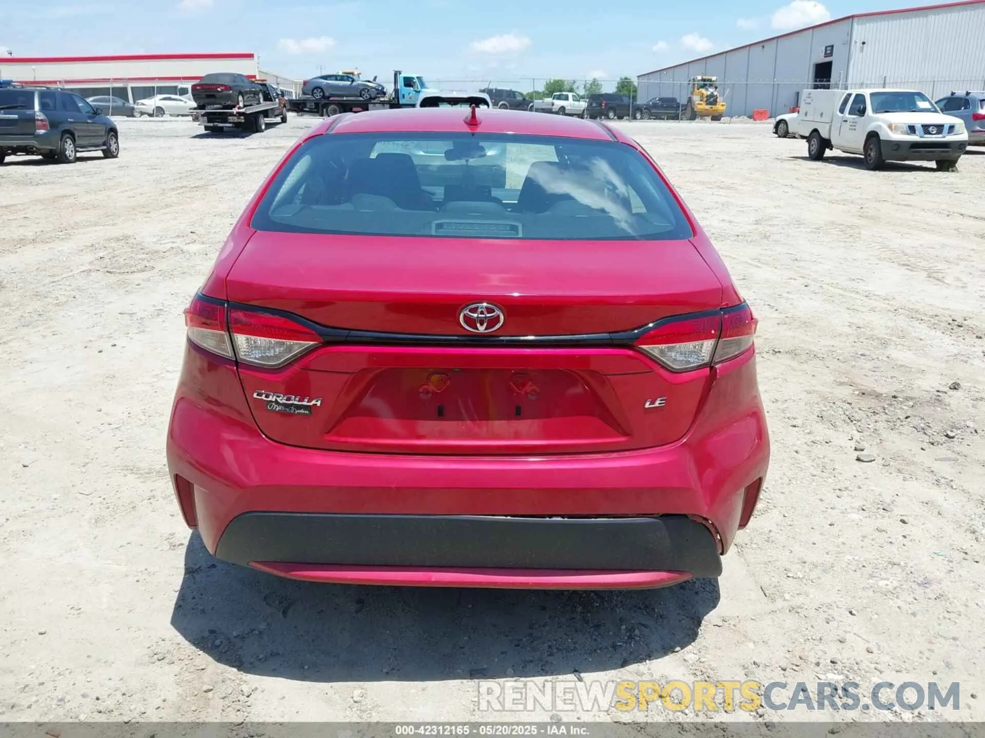 16 fotografías del automóvil dañado 5YFEPMAE6MP251720 TOYOTA COROLLA 2021