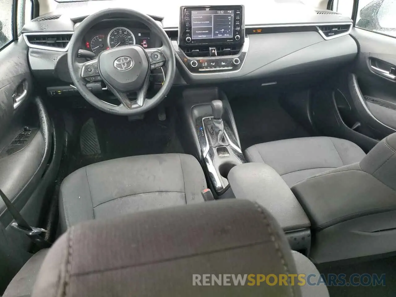 8 fotografías del automóvil dañado 5YFEPMAE6MP252219 TOYOTA COROLLA 2021