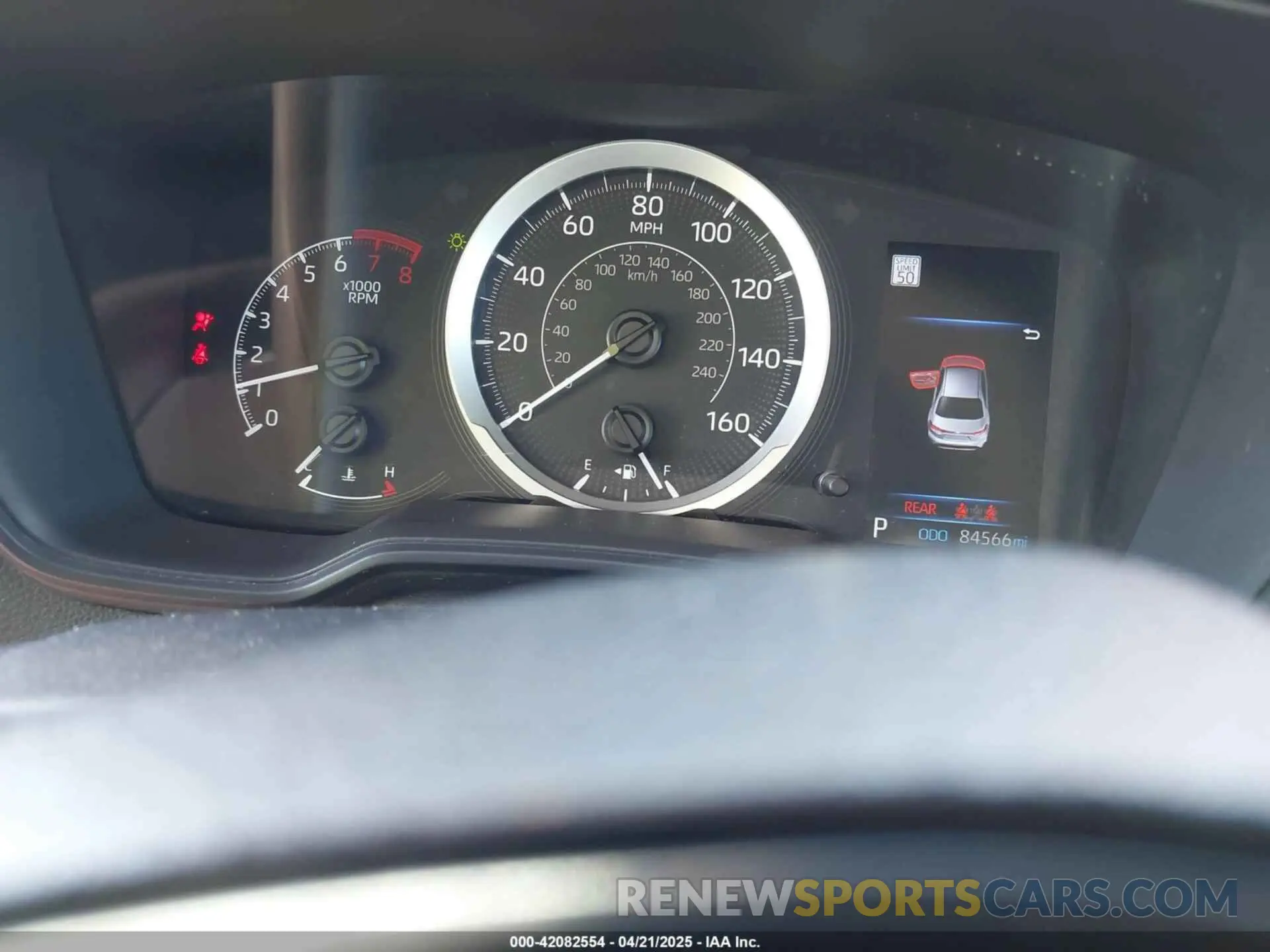 7 fotografías del automóvil dañado 5YFEPMAE6MP266086 TOYOTA COROLLA 2021