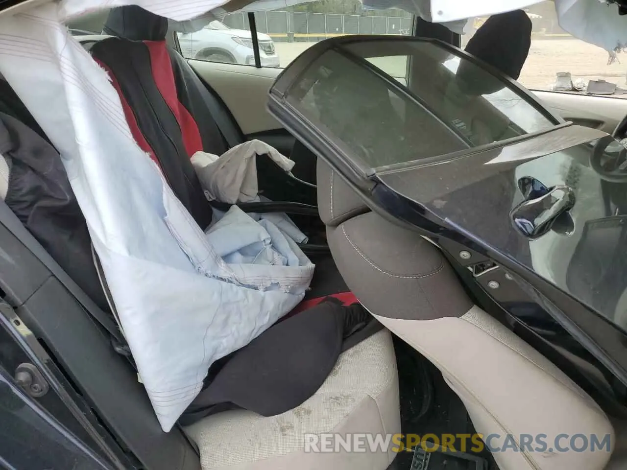 10 fotografías del automóvil dañado 5YFEPMAE6MP271336 TOYOTA COROLLA 2021