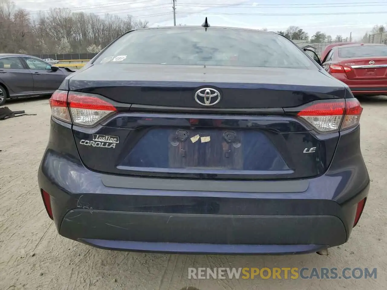 6 fotografías del automóvil dañado 5YFEPMAE6MP271336 TOYOTA COROLLA 2021