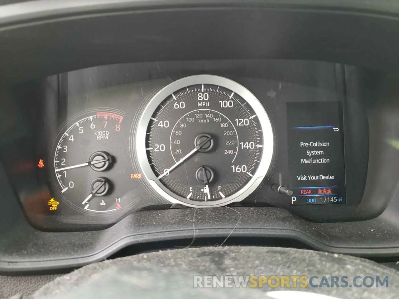 8 fotografías del automóvil dañado 5YFEPMAE7MP155336 TOYOTA COROLLA 2021