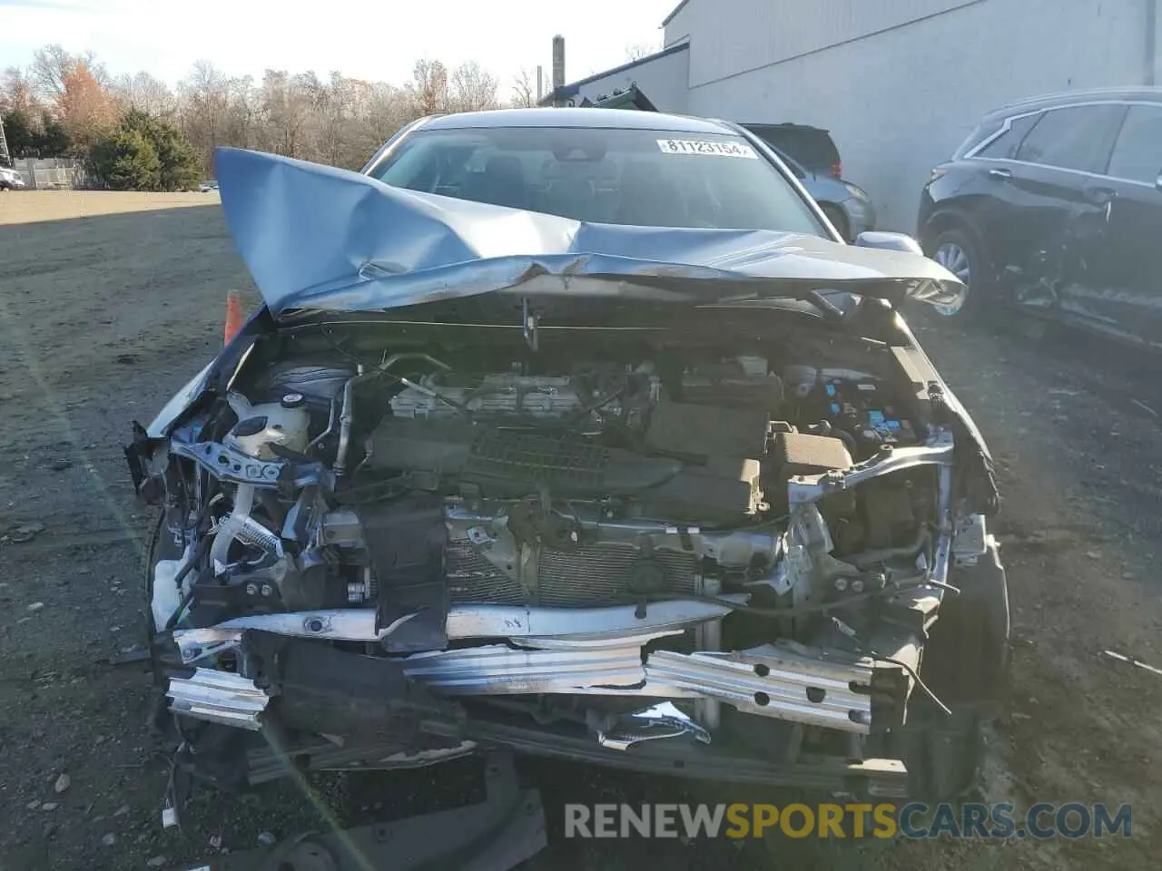 5 fotografías del automóvil dañado 5YFEPMAE7MP161718 TOYOTA COROLLA 2021