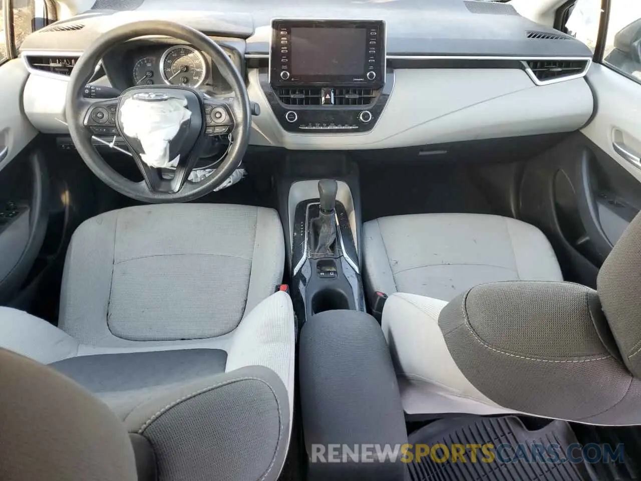 8 fotografías del automóvil dañado 5YFEPMAE7MP161718 TOYOTA COROLLA 2021