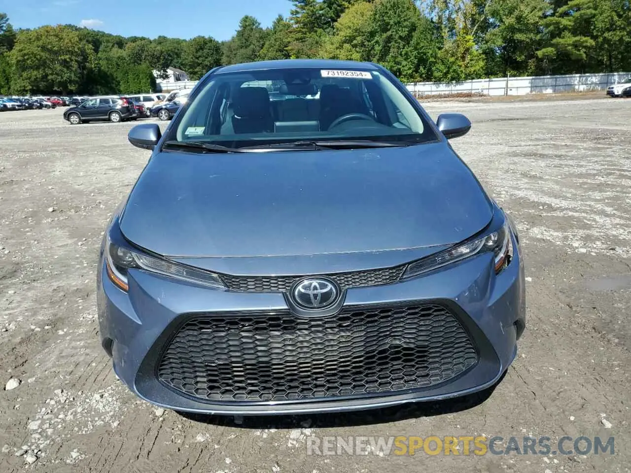 5 fotografías del automóvil dañado 5YFEPMAE7MP162948 TOYOTA COROLLA 2021