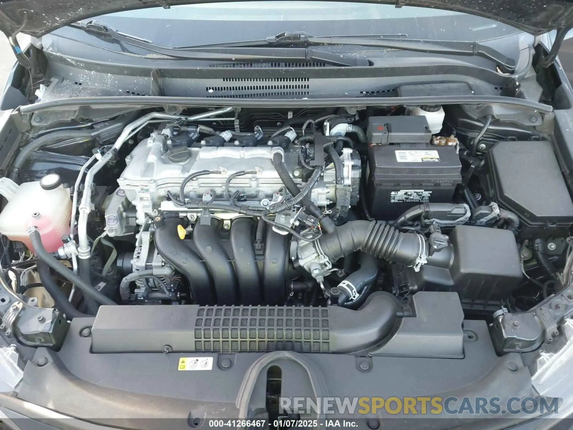 10 fotografías del automóvil dañado 5YFEPMAE7MP174632 TOYOTA COROLLA 2021