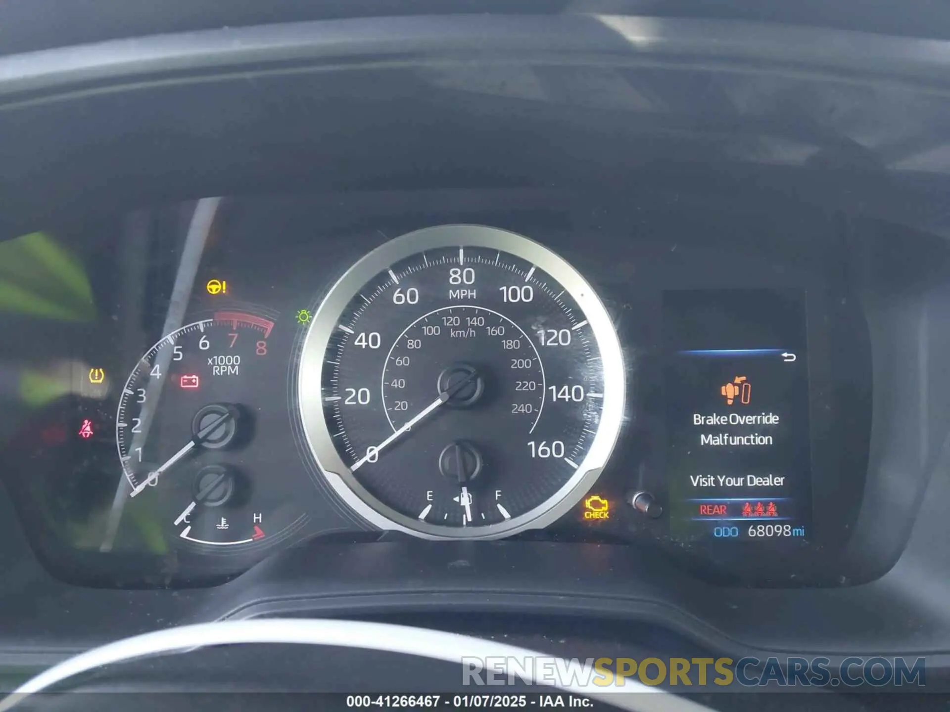7 fotografías del automóvil dañado 5YFEPMAE7MP174632 TOYOTA COROLLA 2021