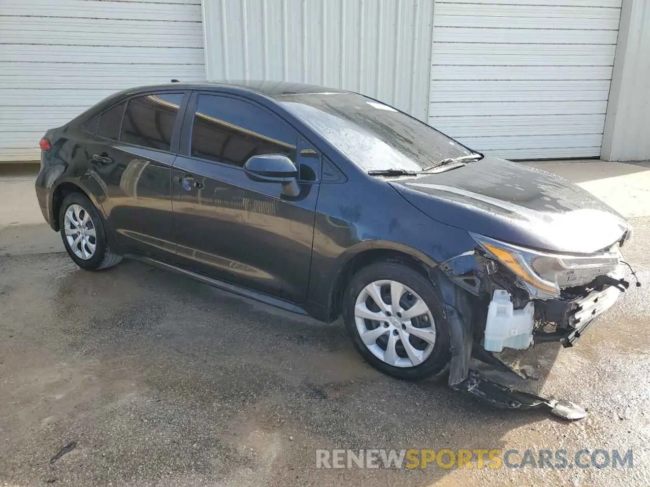 4 fotografías del automóvil dañado 5YFEPMAE7MP179362 TOYOTA COROLLA 2021