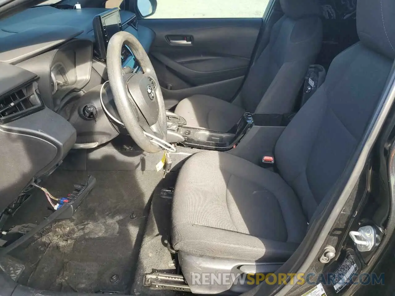 7 fotografías del automóvil dañado 5YFEPMAE7MP179362 TOYOTA COROLLA 2021