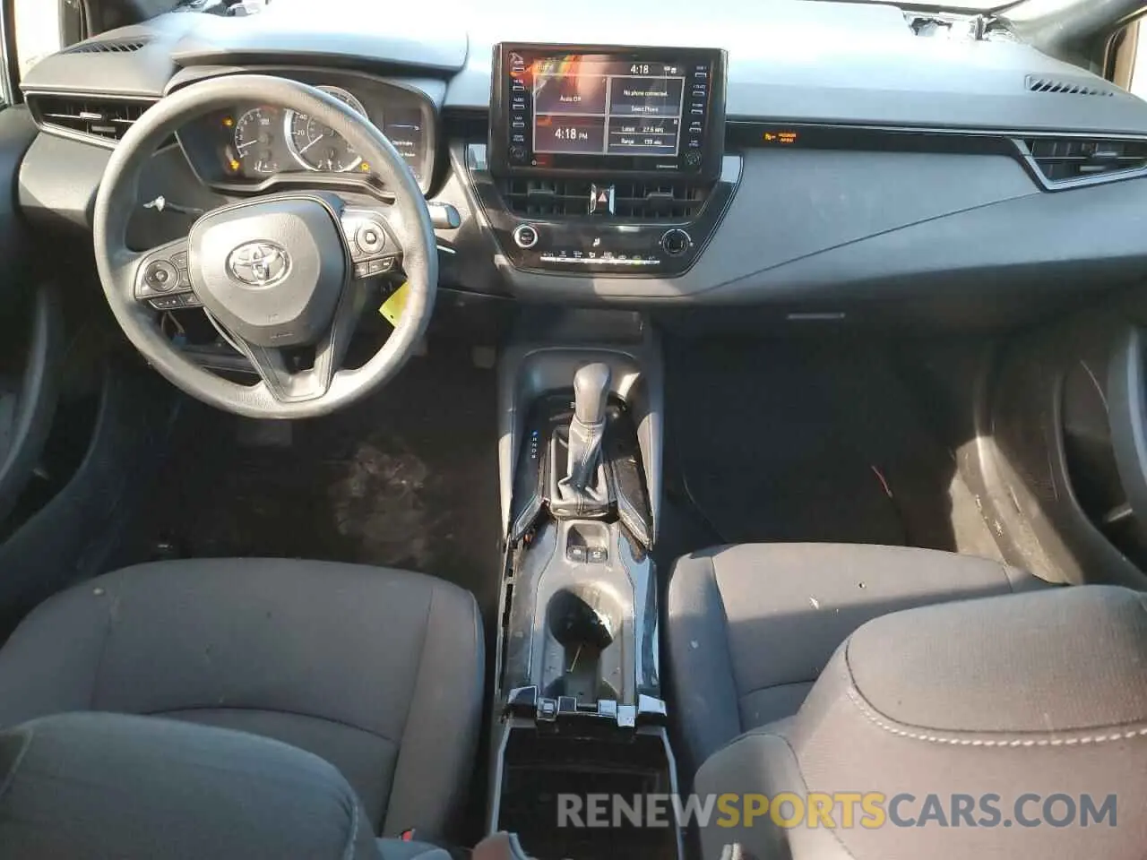 8 fotografías del automóvil dañado 5YFEPMAE7MP179362 TOYOTA COROLLA 2021