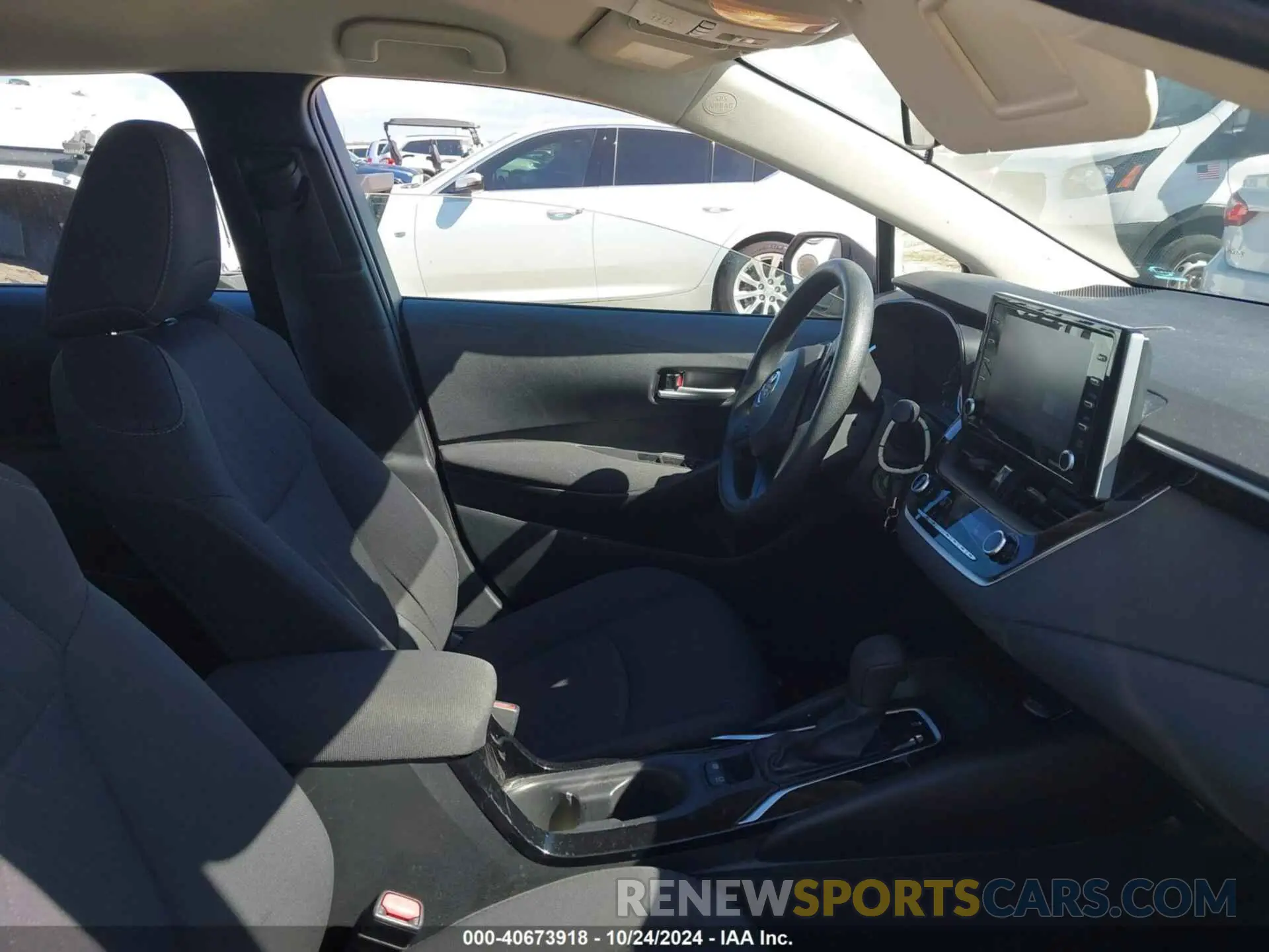 5 fotografías del automóvil dañado 5YFEPMAE7MP182813 TOYOTA COROLLA 2021