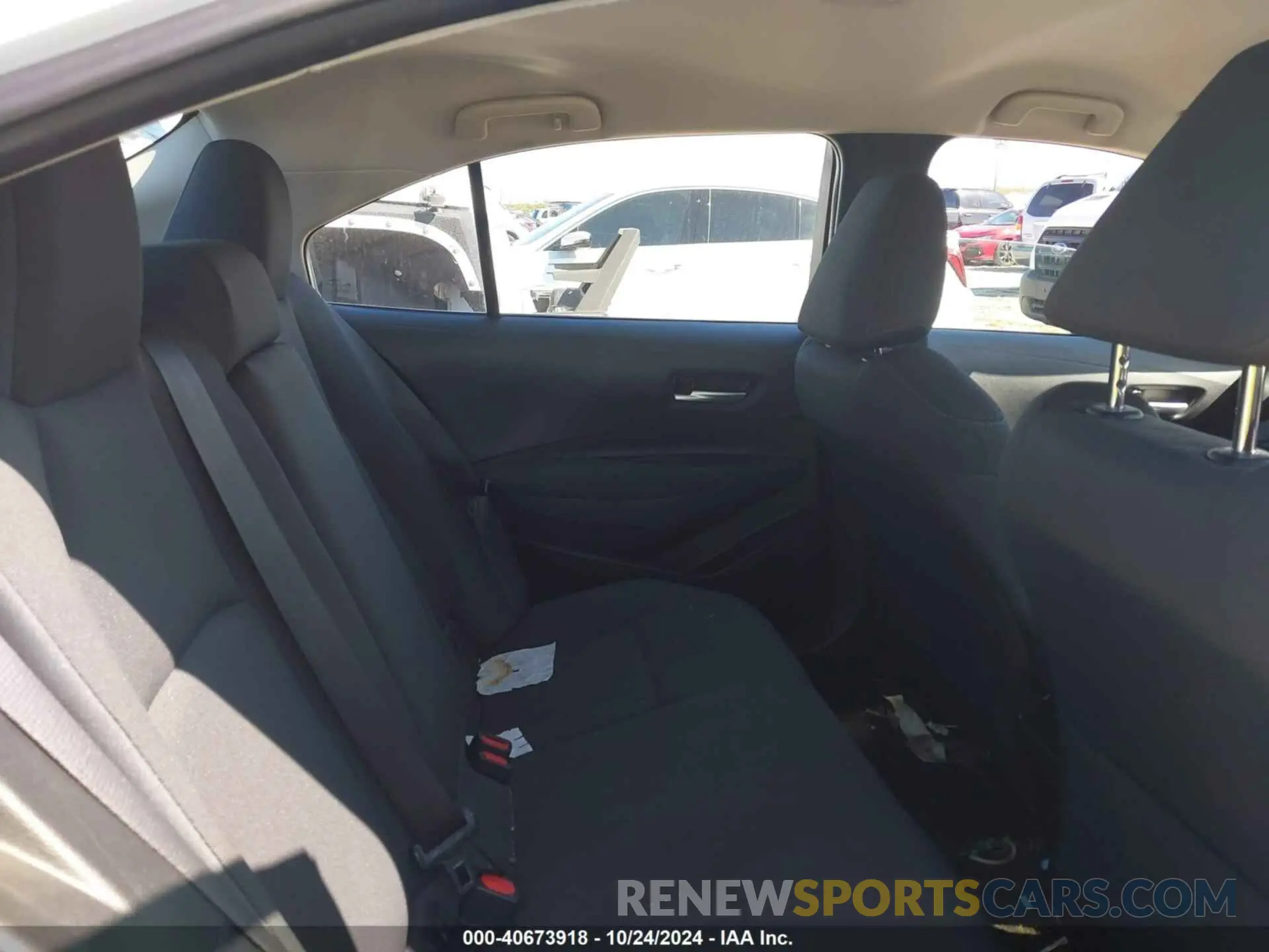 8 fotografías del automóvil dañado 5YFEPMAE7MP182813 TOYOTA COROLLA 2021