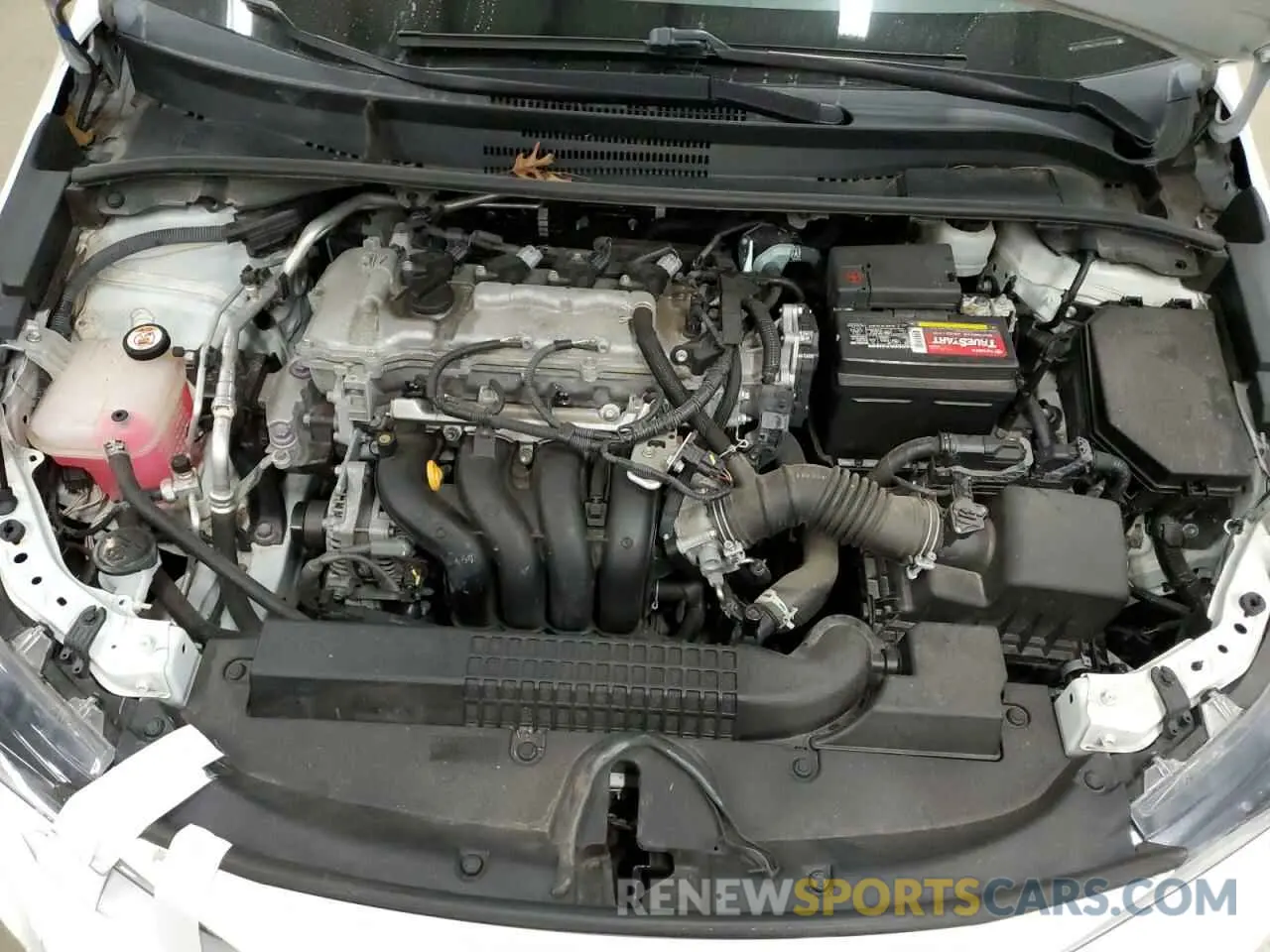 11 fotografías del automóvil dañado 5YFEPMAE7MP186036 TOYOTA COROLLA 2021