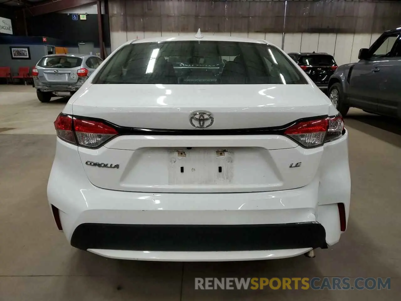 6 fotografías del automóvil dañado 5YFEPMAE7MP186036 TOYOTA COROLLA 2021