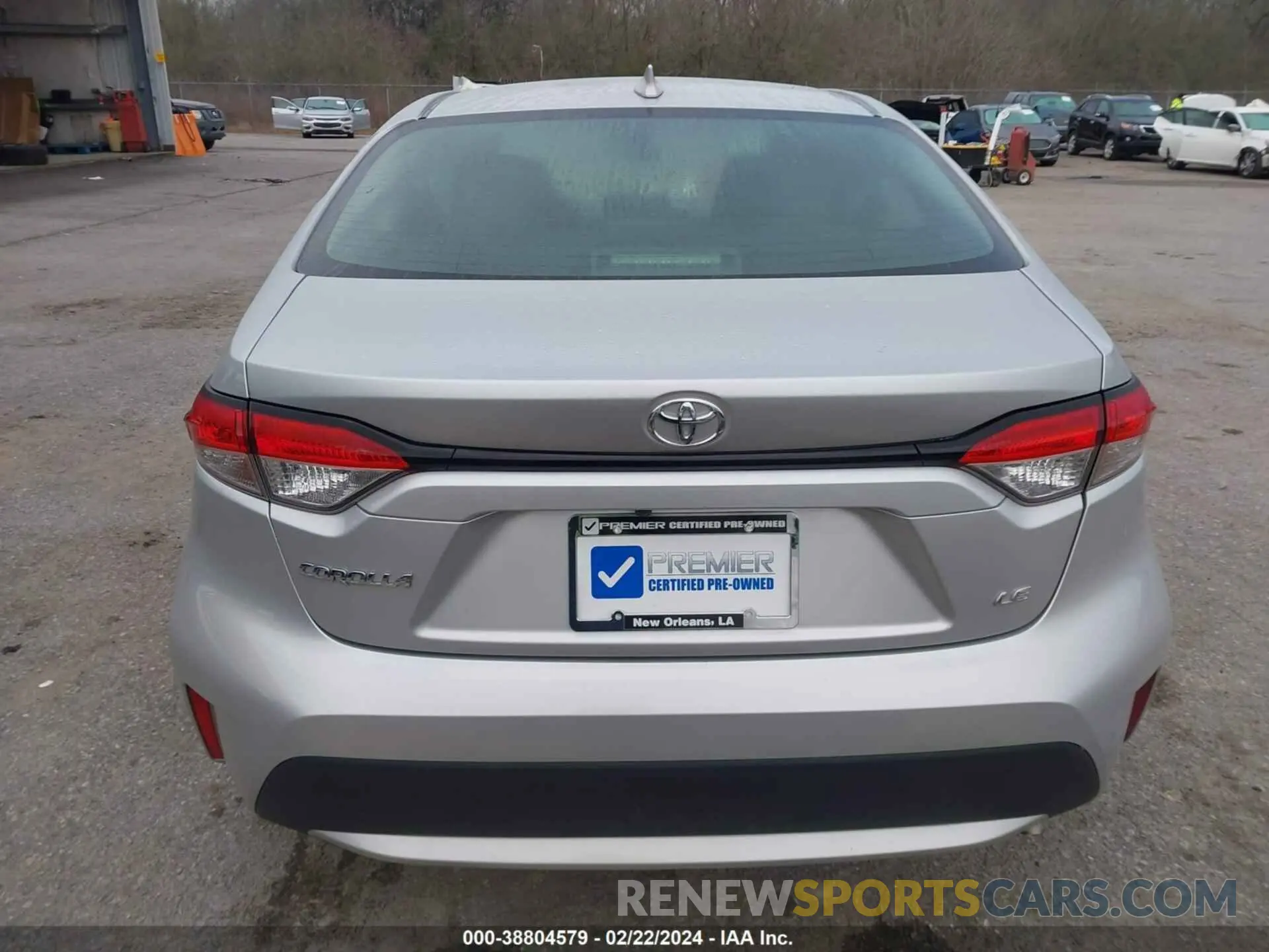 16 fotografías del automóvil dañado 5YFEPMAE7MP186120 TOYOTA COROLLA 2021